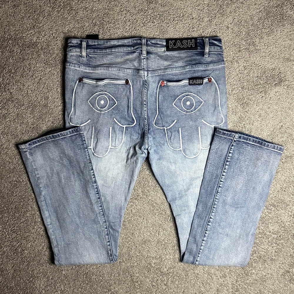KASH Skinny Flare Denim Jeans